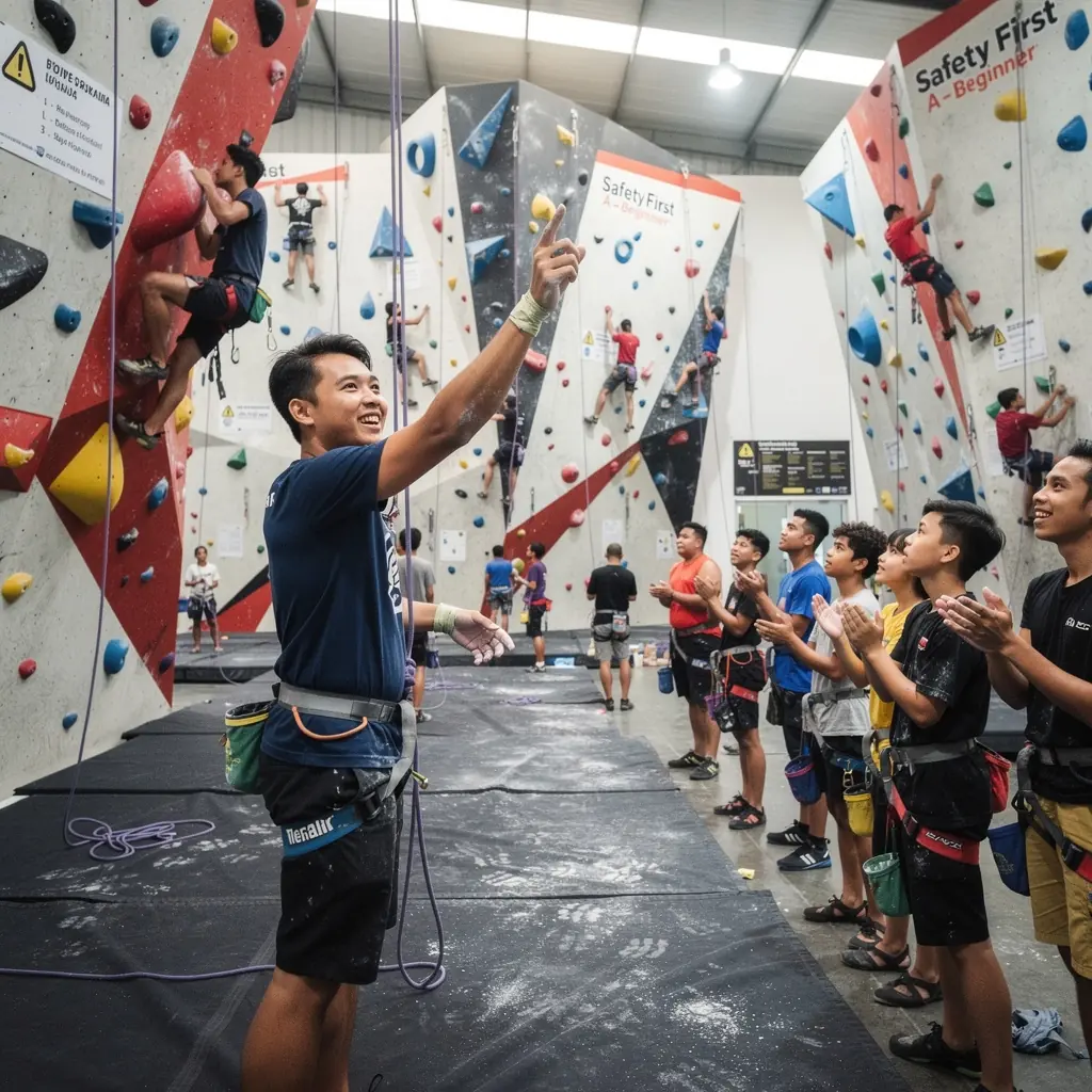 A diverse group of athletes participating in a friendly neighborhood soccer match on a sunny day.